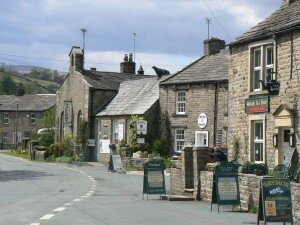 An attractive Swaledale village